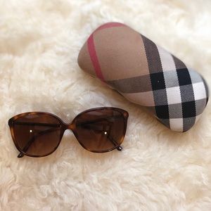 Burberry Soft Cat Eye Brown Tortoise Sunglasses